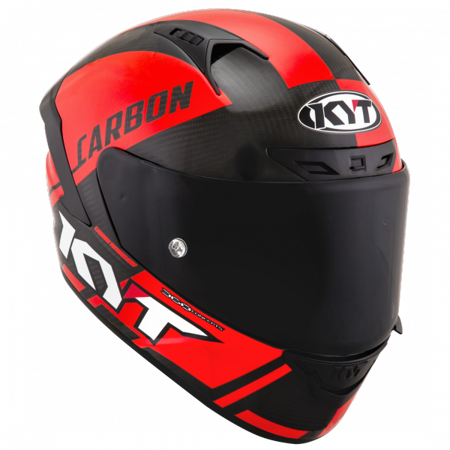 Kask Motocyklowy KYT NX RACE CARBON RACE-D czerwony fluo 