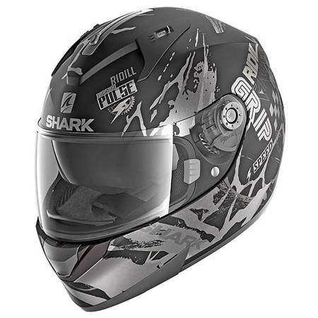 Kask Shark Ridill Drift-R czarny/szary mat