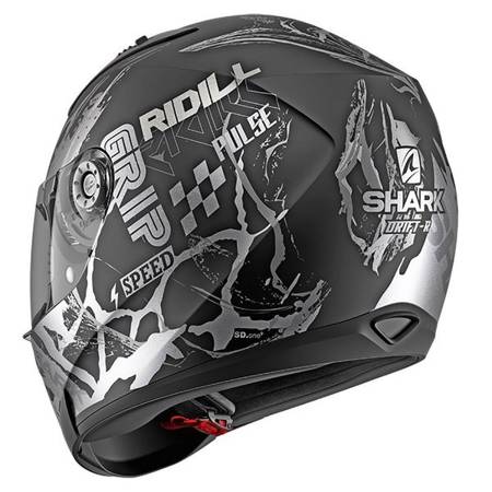 Kask Shark Ridill Drift-R czarny/szary mat