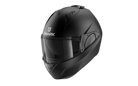 Kask szczękowy SHARK EVO ES BLANK kolor czarny/matowy