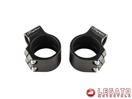 Kierownice Clip-ons  Ø48 LigchTech wysunięcie 40mm do HONDA, SUZUKI