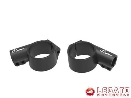 Kierownice Clip-ons  Ø51 LigchTech wysunięcie 20mm do APRILIA, KAWASAKI 