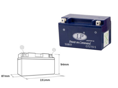 LANDPORT AKUMULATOR ŻELOWY GTZ10-S