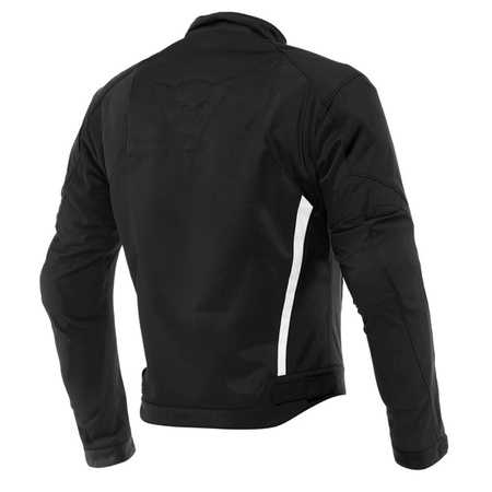 LETNIA KURTKA MOTOCYKLOWA Z MEMBRANĄ DAINESE HYDRAFLUX 2 AIR D-DRY CZARNO/BIAŁA