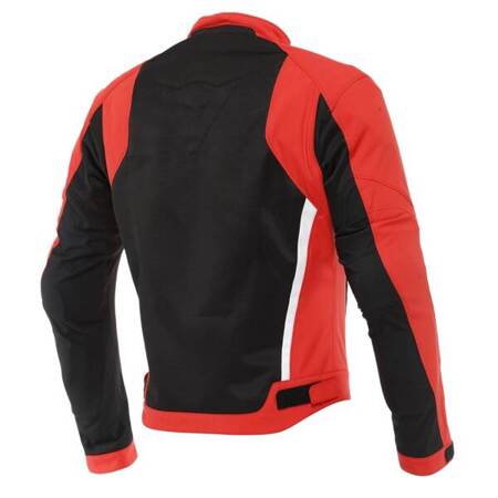 LETNIA KURTKA MOTOCYKLOWA Z MEMBRANĄ DAINESE HYDRAFLUX 2 AIR D-DRY CZARNO/CZERWONA