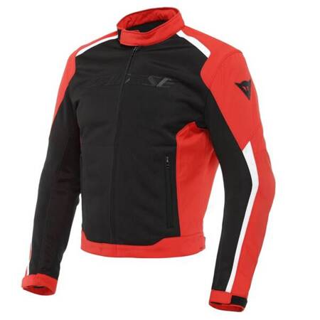 LETNIA KURTKA MOTOCYKLOWA Z MEMBRANĄ DAINESE HYDRAFLUX 2 AIR D-DRY CZARNO/CZERWONA