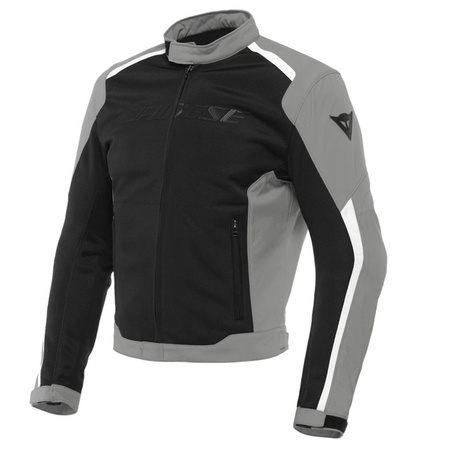 LETNIA KURTKA MOTOCYKLOWA Z MEMBRANĄ DAINESE HYDRAFLUX 2 AIR D-DRY CZARNO/SZARA