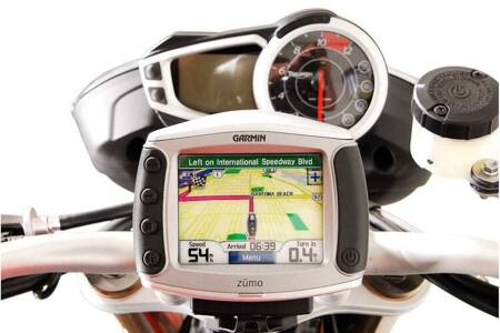 MOCOWANIE GPS NA KIEROWNICĘ SW-MOTECH TRIUMPH SPEED TRIPLE 1050 (10-) BLACK