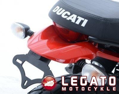 MOCOWANIE TABLICY REJESTRACYJNEJ DUCATI SCRAMBLER BLACK