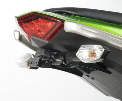 MOCOWANIE TABLICY REJESTRACYJNEJ RG RACING KAWASAKI Z1000 2010 BLACK