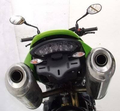 MOCOWANIE TABLICY REJESTRACYJNEJ RG RACING TRIUMPH STREET TRIPLE 07- (TO SUIT ALL EXHAUSTS) BLACK