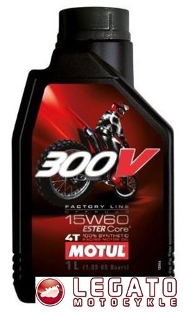 MOTUL 300V 4T 15W-60 ESTER CORE FACTORY LINE OFF ROAD 1L