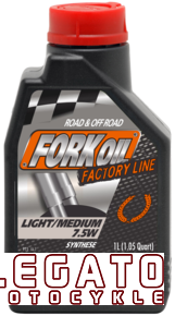 MOTUL Olej do zawieszeń FORK OIL FL MEDIUM 7,5W 1L 
- 100% Synthesis (101127)