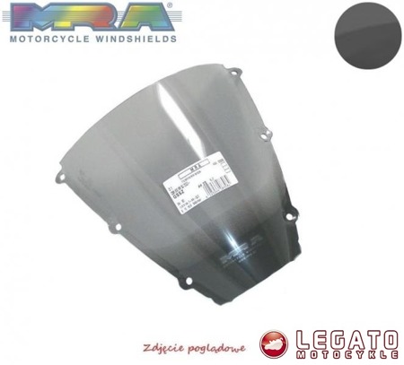 MRA Szyba motocyklowa APRILIA RSV MILLE R/FACTORY, RR, 2004-2009, forma O, czarna