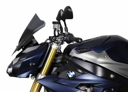 MRA Szyba motocyklowa BMW S1000 R, K10, 2014-2020, forma R, przyciemniana