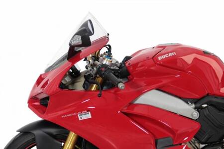 MRA Szyba motocyklowa DUCATI PANIGALE  V4 /S, , 2018-2019, forma R, bezbarwna