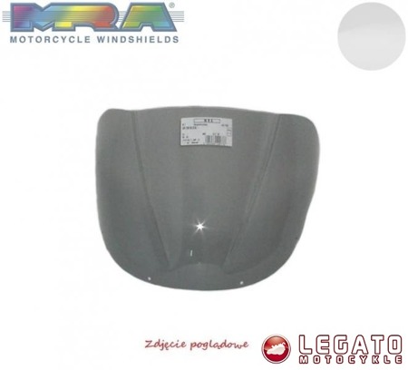 MRA Szyba motocyklowa HONDA CBR 1100 XX, SC35, -, forma R, bezbarwna