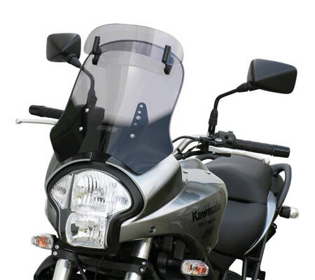 MRA Szyba motocyklowa KAWASAKI VERSYS 650, LE 650 A, 2006-2009, forma VT, bezbarwna