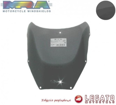 MRA Szyba motocyklowa KAWASAKI ZXR 750, ZX750H, 1989-1990, forma S, czarna