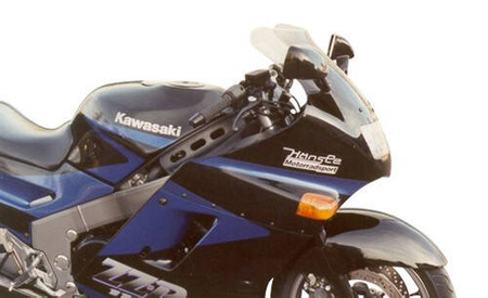 MRA Szyba motocyklowa KAWASAKI ZZR 1100, ZXT10C, -1992, forma S, przyciemniana