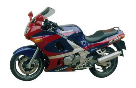 MRA Szyba motocyklowa KAWASAKI ZZR  600, ZX600E, 1993-, forma T, przyciemniana