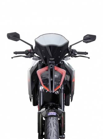 MRA Szyba motocyklowa KTM 1290 SUPER DUKE R, KTM SUPERDUKE, 2017-2019, forma NRM, przyciemniana