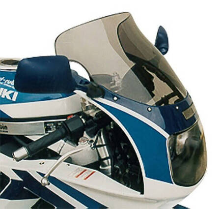 MRA Szyba motocyklowa SUZUKI GSX-R 750, GR7AB/GR7AA, 1991-1991, forma S, czarna