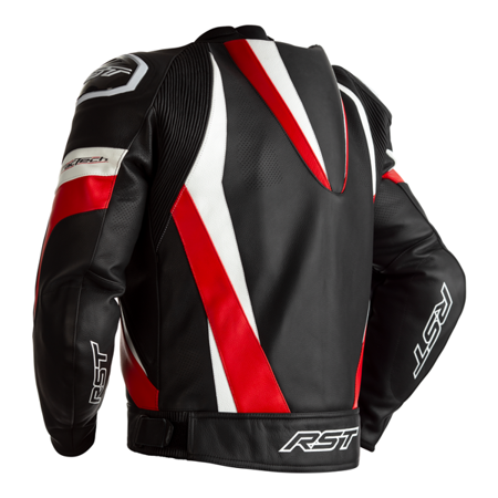 Motocyklowa Kurtka Skórzana RST Tractech Evo 4 CE Black/Red (2357)