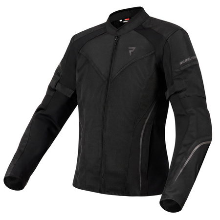 Motocyklowa Kurtka Tekstylna Rebelhorn Flux Lady Black