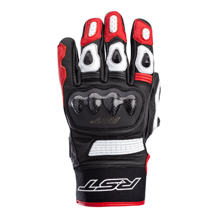 Motocyklowe Rękawice Skórzane RST Freestyle 2 CE Black/Red/White (2671)