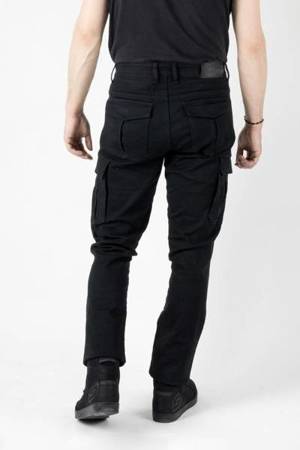 Motocyklowe Spodnie Jeansowe Ozone Shadow II Black