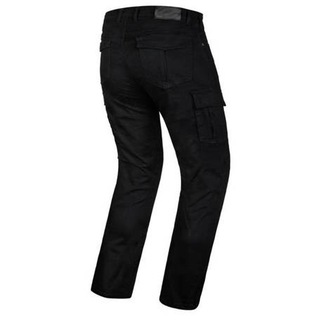 Motocyklowe Spodnie Jeansowe Ozone Shadow II Black