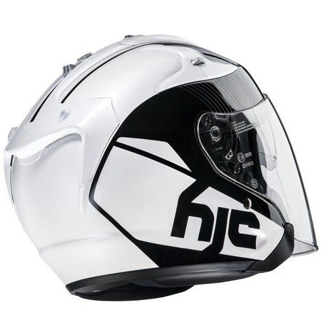 Motocyklowy Kask HJC FG-Jet Acadia Black/White