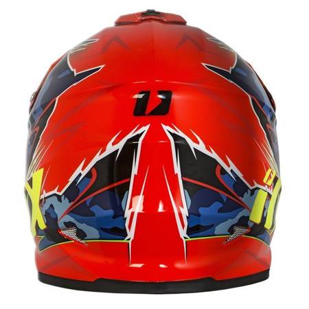 Motocyklowy Kask iMX Racing FMX-01 Camo Flou Orange