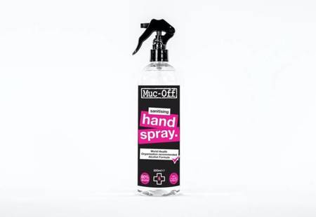 Muc-Off 20233 antybakteryjny, odkażający spray do rąk 500 ml 