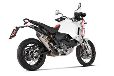 OCHRONA WYDECHOWY AKRAPOVIC SLIP ON SW-MOTECH DUCATI DESERTX (22-)