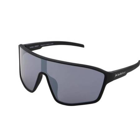 OKULARY RED BULL SPECT DAFT BLACK - SZKŁA SMOKE WITH SILVER MIRROR