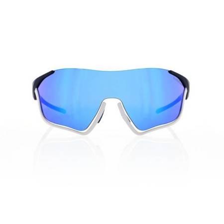 OKULARY RED BULL SPECT FLOW BLUE - SZKŁA SMOKE WITH BLUE MIRROR