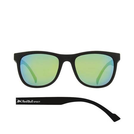 OKULARY RED BULL SPECT LAKE BLACK - SZKŁA SMOKE WITH GREEN MIRROR POL