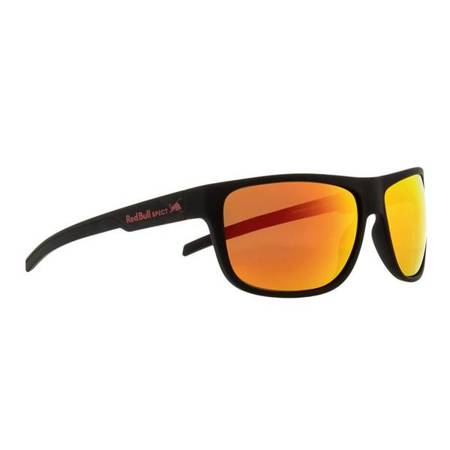 OKULARY RED BULL SPECT LOOM BLACK - SZKŁA BROWN WITH RED MIRROR POL