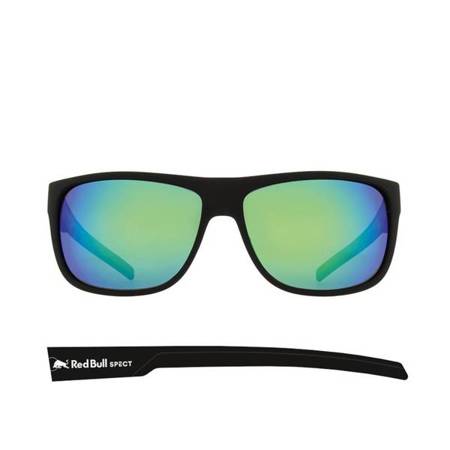 OKULARY RED BULL SPECT LOOM BLACK - SZKŁA SMOKE WITH GREEN MIRROR POL