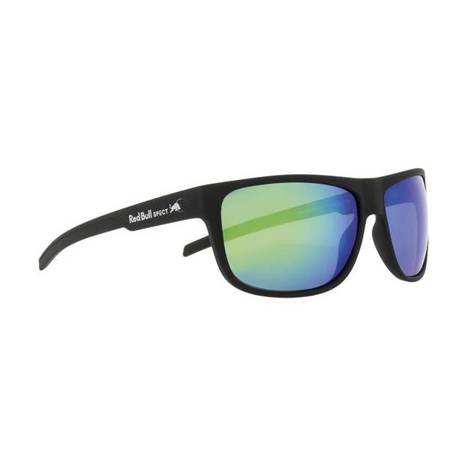 OKULARY RED BULL SPECT LOOM BLACK - SZKŁA SMOKE WITH GREEN MIRROR POL