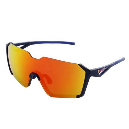 OKULARY RED BULL SPECT NICK BLUE - SZKŁA RED FLASH BROWN WITH RED MIRROR