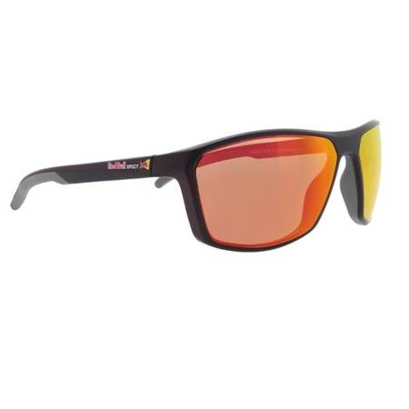 OKULARY RED BULL SPECT RAZE BLACK - SZKŁA BROWN WITH RED MIRROR POL