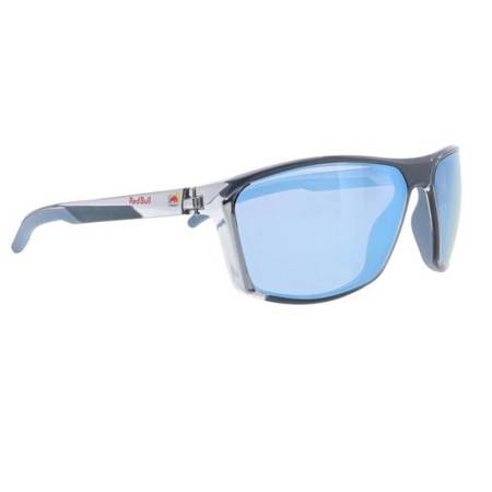 OKULARY RED BULL SPECT RAZE LIGHT GREY - SZKŁA SMOKE WITH ICE BLUE MIRROR POL