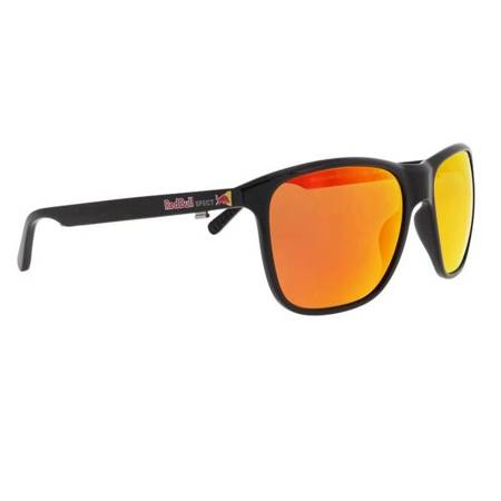 OKULARY RED BULL SPECT REACH BLACK - SZKŁA BROWN WITH RED MIRROR POL