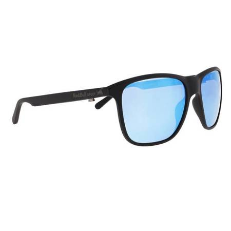 OKULARY RED BULL SPECT REACH BLACK - SZKŁA SMOKE WITH ICE BLUE MIRROR POL