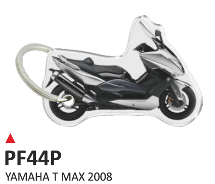 ONEDESIGN Dwustronny wypukły brelok na klucze Yamaha TMAX 2008