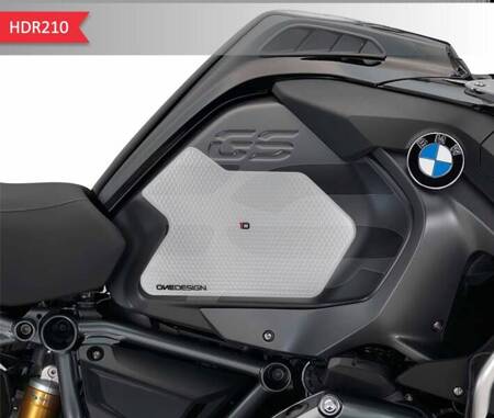 ONEDESIGN tank grip HDR BMW R1200GS ADV 2014 – 2018 przezroczysty