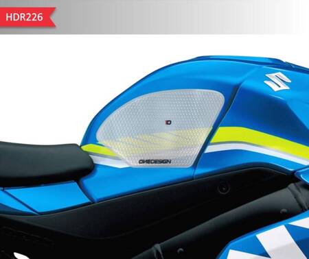 ONEDESIGN tank grip HDR Suzuki GSX-R1000  2017   – 2018 przezroczysty